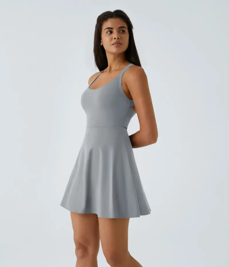 Daya Backless Athletic Dress
