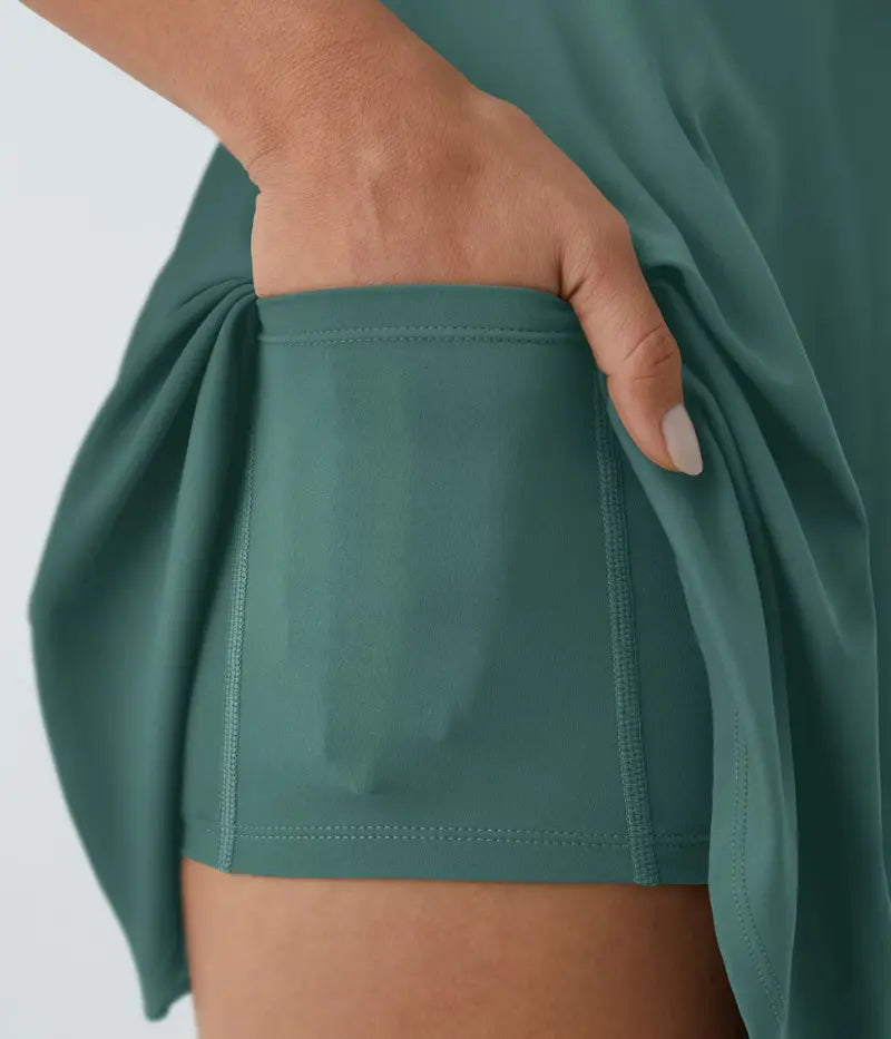 Daya Backless Athletic Dress